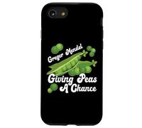 Gregor Mendel Giving Peas A Chance Biology Lab Tech Genetic Case for iPhone SE (2020) / 7/8