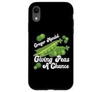Gregor Mendel Giving Peas A Chance Biology Lab Tech Genetic Case for iPhone XR