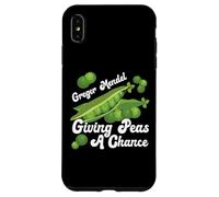 Gregor Mendel Giving Peas A Chance Biology Lab Tech Genetic Case for iPhone XS Max