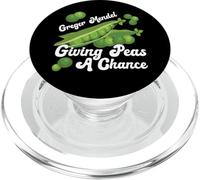 Gregor Mendel Giving Peas A Chance Biology Lab Tech Genetic PopSockets PopGrip for MagSafe