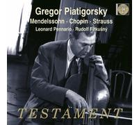 Gregor Piatigorsky Plays Mendelssohn Chopin by Piatigorsky (2008-06-10)