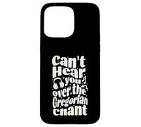 Gregorian Chant Funny Catholic Traditional Latin Mass Music Case for iPhone 15 Pro Max
