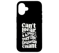 Gregorian Chant Funny Catholic Traditional Latin Mass Music Case for iPhone 16