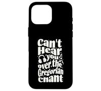 Gregorian Chant Funny Catholic Traditional Latin Mass Music Case for iPhone 16 Pro Max