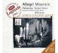 The Choir of King's College, Cambridge David Willcocks - Allegri: Miserere / Palestrina: Stabat Mater