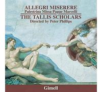 Gregorio Allegri : Allegri - Miserere; Palestrina - Missa P CDNEW