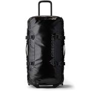 Gregory Alpaca 100L Water-Resistant Adventure Travel/Gear Organization Wheeled Duffle Bag with Packing Cube Included, Obsidian Black