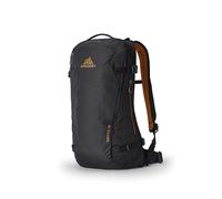 Gregory Alpine - Verte 18 MD/LG, Ski Backpack, 51 cm, 18 L, 0.97 KG, Flexible hipbelt, Chairlift-friendly, Snow shedding backpanel, Black (Carbon Bronze)
