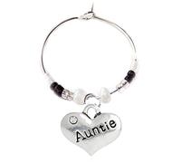 Gregory Crafts & Gifts One Wine Charm Wedding Table & Family Members - Bride, Groom, Bridesmaid, Mother, Father and lots more (Auntie)