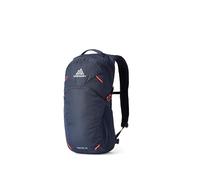 Gregory Essential Hiking - Nano 18 - Casual Backpack, 51 cm, 18 L, 0.48 KG, Lightweight day backpack, Reservoir Compatible, Colorful backpack, Blue (Spark Navy)