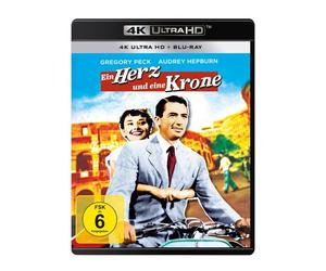 GREGORY PECK,AUDREY HEPBURN EDDIE ALBERT-EIN HERZ UND EINE KRONE 2 BLU-RAY NEW