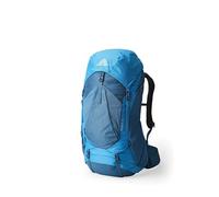 Gregory Trailflex - Stout 45 - Backpacking Backpack, 69 cm, 45 L, 1.34 KG, Backpacking Pack with Adjustable Fit for Men, Hydration Compatible, Rain Cover Included, Blue (Compass Blue)