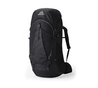 Gregory Trailflex - Stout 70 - Backpacking Backpack, 80 cm, 70 L, 1.71 KG, Backpacking Pack with Adjustable Fit for Men, Hydration Compatible, Rain Cover Included, Black (Forest Black)