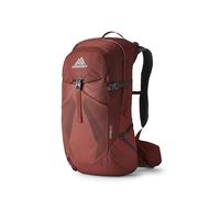 Gregory Vaporspan - Citro 30 - Day Hiking Backpack for Men, 55 cm, 30 L, 0.95 KG, Ventilated VaporSpan Backpanel, Hydration Compatible, Rain Cover Included, Red (Brick Red)