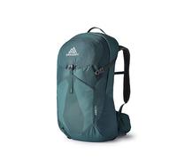 Gregory Vaporspan - Juno 24 - Day Hiking Backpack for Women, 52 cm, 24 L, 0.88 KG, Ventilated VaporSpan Backpanel, Hydration Compatible, Rain Cover Included, Green (Emerald Green)