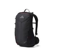 Gregory Vaporspan - Zulu LT 20 - Men's Day Hiking Backpack, 55 cm, 20L, 1.01 KG, Lightweight Ventilated Backpanel, Adjustable Hipbelt, Hydration Compatible, Raincover Included, Black (Volcanic Black)
