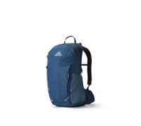 Gregory Vaporspan - Zulu LT 25 - Men's Day Hiking Backpack, 55 cm, 25L, 1.06 KG, Lightweight Ventilated Backpanel, Adjustable Hipbelt, Hydration Compatible, Raincover Included, Blue (Starlight Blue)