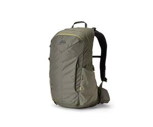 Gregory Vaporspan - Zulu LT 25 - Men's Day Hiking Backpack, 55 cm, 25L, 1.06 KG, Lightweight Ventilated Backpanel, Adjustable Hipbelt, Hydration Compatible, Raincover Included, Green (Forage Green)