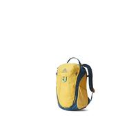 Gregory Youth Hiking - Wander 8 - Kids Hiking Backpack, 36 cm, 8 L, 0.30 KG, Breathable Padded Backpanel, Safety Whistle, Hydration Compatible, Yellow (Aqua Yellow)