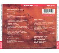GREGSON: BLAZON; VIOLIN CONCERTO; CLARINET CONCERTO; STEPPING OUT NEW CD