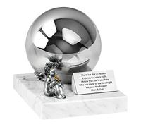 Gregspol Ltd Child Funeral Ashes Casket- Infant urn Baby Cremation urn Unique Teddy Bear Urn (Angel with a Bird)