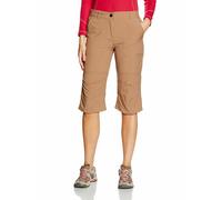 Gregster ladies hiking pants 3/4 length, nougat brown, S,