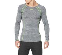 Gregster Men’s Compression Top - Men’s Running Long-Sleeved Shirt - Suitable for Fitness, Cycling and Running - Stretchy and Breathable