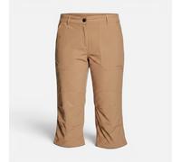 Gregster Women's Trousers Trekking Pants Hiking Pants 3/4 Length, Nougat Brow...