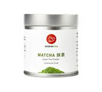 Grehge Ceremonial Matcha - Japanese Powdered Green Tea - From Kyoto, Japan - Ceremonial Tea In Airtight Tea Tin (1oz/30g)
