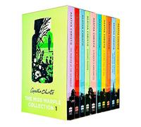 Grehge teries Series Books 1-10 Collection Set by Agatha Christie (The Murder at the Vicarage, The Body in the Library, The Moving Finger, Sleeping Murder, A Pocket Full of Rye & More)