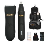 Grehge timate Men's Grooming Kit - Compact and Powerful Pubic Hair Trimmer for Men, Ball Shaver, Ball Trimmer, Body Groomer for Men, Body Hair Trimmer for Men - Ideal for Travelers and Young Men.