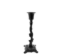 Grehom Candlestick - Black Spiral Antique, Candle holder made of solid brass
