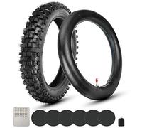 GREHUA 90/100-14 3.00-14" inch Rear Tire and Inner Tube for 125cc 140cc 150cc Coolster TaoTao Apollo RFZX18 CRF80R KLX125 RM80 YZ80 YZ85 TTR125 Pit Pro Trail Dirt Bike Off Road Motocross Heavy Duty