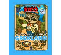 Grekland - Målarbok för barn (5-10 år) | Ricos Resor - Europa Vol. 6