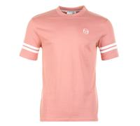 Grello Crew Neck T Shirt Light Mahogany / White, XXL