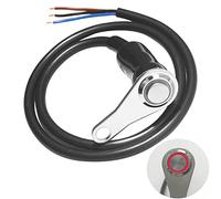 Greluma 1 x 12 V LED motorcycle switch, on-off headlight, fog light, handlebar, adjustable bracket, switch, button, 22 mm (7/8 inches)