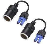 Greluma ZL482LUM 2pcs EC5 Cigarette Lighter Adapter for Mini Car Battery Booster EC5 Mini Car Jump Starter