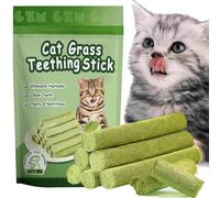 GREMBEB 6 Pack Cat Toys Catnip Toy Silver Vine Indoor Wooden Rope Chew Sticks Teeth Cleaning Grass Snack Kitten Hier