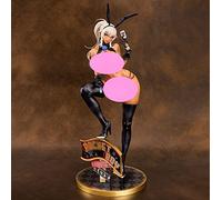 GREMBI 1/6 Ecchi Figure Melon Books Hermaphrodite Tapestry Ithnani Hentai Anime Figure, Exposed Soft Chest Busty Brown Skin Hot Girl Statue Cartoon Characters Replaceable Accessories Model