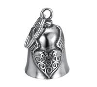 Gremlin Bell - Guard-ian Bell For Motorcycles | Motorcycle Bell Keeper | Motorcycle Gremlin Bell | | Heart Wing Bells For Motorcycles | Exorcism Bell For Bikers, Good Song