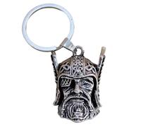 Gremlin Bell Zinc Alloy Guardian Bell Odin Viking God Motorcycle Bell for Biker Riders Repelling Bad Luck