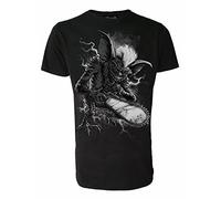 Gremlin Genuine Darkside Mens Horror Chainsaw Stripe Film T Shirt XX Large Black