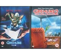 GREMLINS 1-2 COMPLETE COLLECTION / 1. GREMLINS ( STEVEN SPIELBERG 1984) / 2. GREMLINS 2 - THE NEW BATCH = ULTIMATE 2x DVD UK SET