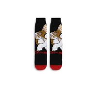 Gremlins 1pk Gizmo Slipper Socks Gift Box, Men's One-Size, Black and Red