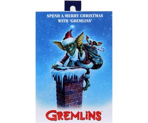 Gremlins 2 Pack Santa Stripe & Gizmo 17cm NECA - Figurine Mogwai
