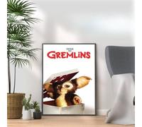 Gremlins, 80s Movie Print Vintage Nostalgic Film Poster, A4 and A3 Size Frame Options,Great Home, Pub, Café, Bar Decoration Wall Art Print, House gift for movie lovers (A3 Print Only)