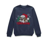 Gremlins Another Reason To Hate Christmas Jumper - Navy | Size: 2XL Gremlins Navy 2XL