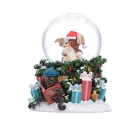 Gremlins Christmas Carol Snow Globe 16.1cm - Officially Licensed | Gizmo snow globe with carolling Gremlin and festive Christmas tree base