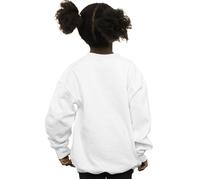 Gremlins Girl's Kingston Falls Sport Sweatshirt in White | Size: 5-6 Years Gremlins White 5-6 Years