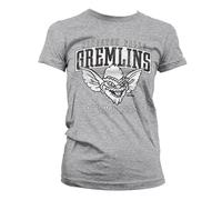 Gremlins Girl's Kingston Falls Sport T-Shirt in Grey | Size: 9 Years Gremlins Grey 9 Years